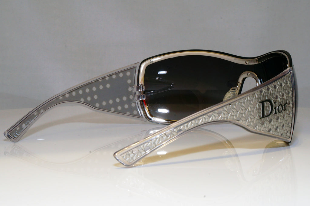 DIOR Womens Boxed Designer Sunglasses Silver Shield QUADRILLE OHRN2 17368