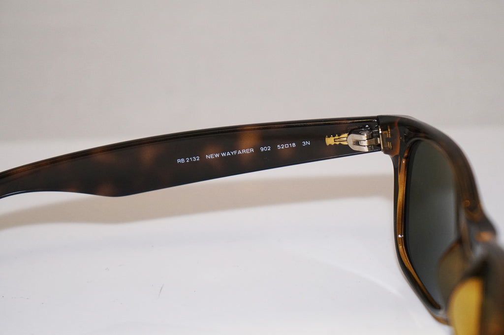 RAY-BAN Immaculate Mens Designer Sunglasses Brown New Wayfarer RB 2132 902 14535