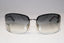 GIORGIO ARMANI Womens Designer Sunglasses Silver Oval GA 367 6LB0M 15743