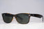 RAY-BAN Immaculate Mens Designer Sunglasses Brown New Wayfarer RB 2132 902 14535