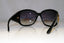 GUCCI Womens Oversized Designer Sunglasses Black Wrap GG 3027 D287V 17374