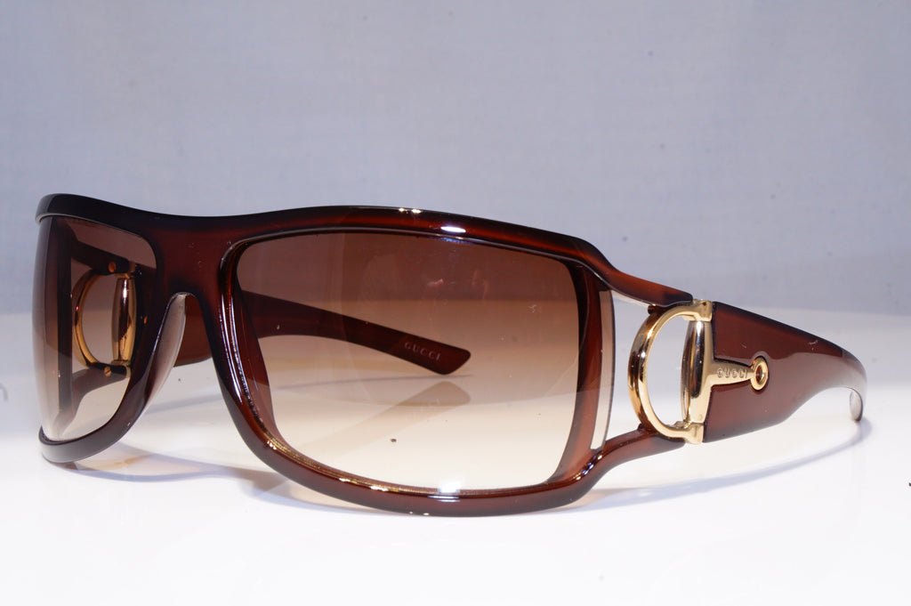 GUCCI Mens Womens Vintage 1990 Designer Sunglasses Gold Square GG 1780 577 20152