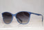 EMPORIO ARMANI Womens Designer Sunglasses Blue Butterfly EA 4073 5505/8G 15819