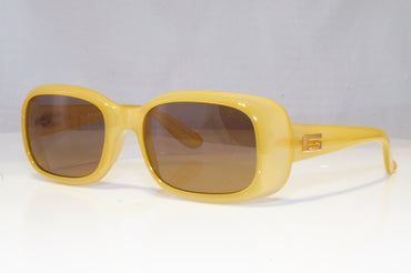 GUCCI Mens Womens Vintage Designer Sunglasses Brown Rectangle GG 2435 T6M 19289