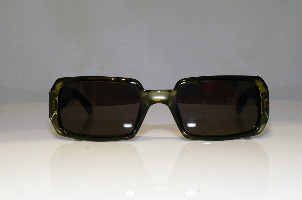 GUCCI Mens Vintage Designer Sunglasses Olive Rectangle GG 1176 4YB 17383