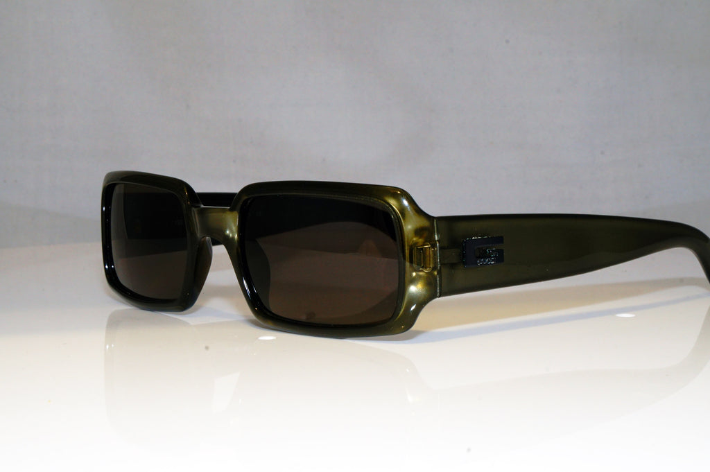 GUCCI Mens Vintage Designer Sunglasses Olive Rectangle GG 1176 4YB 17383