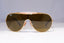 RAY-BAN Mens Designer Sunglasses Gold Shield WINGS III 3 RB 3184 001/73 20147