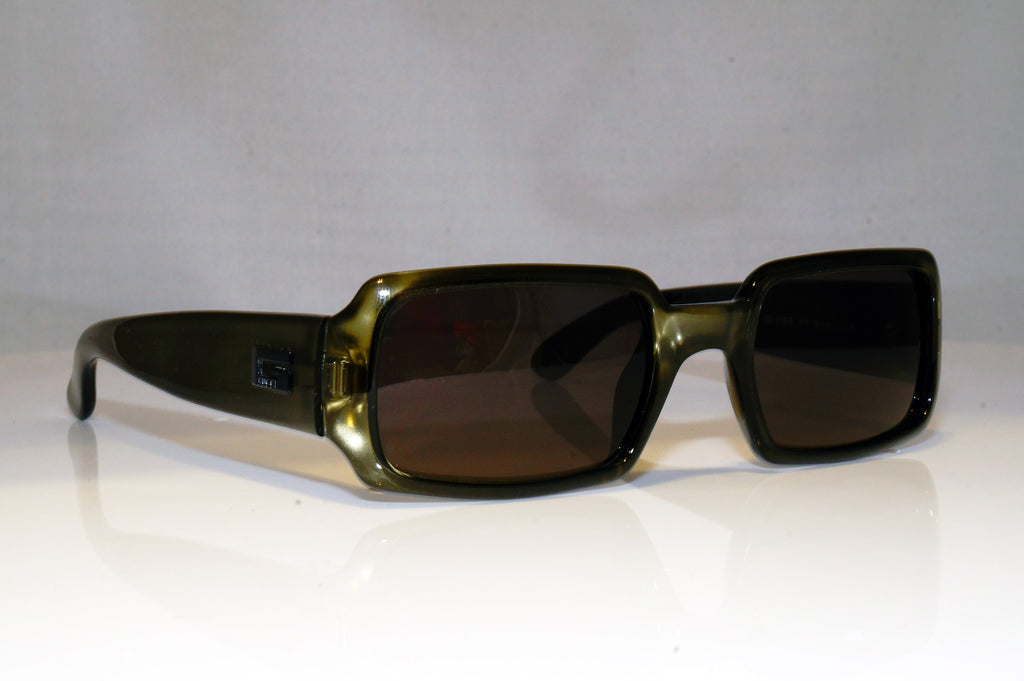 GUCCI Mens Vintage Designer Sunglasses Olive Rectangle GG 1176 4YB 17383
