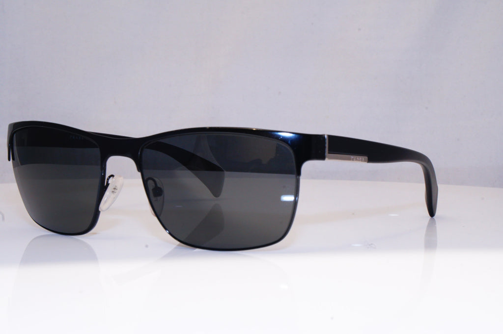 PRADA Mens Polarized Designer Sunglasses Black Square SPR 510 FAD-5W1 18022