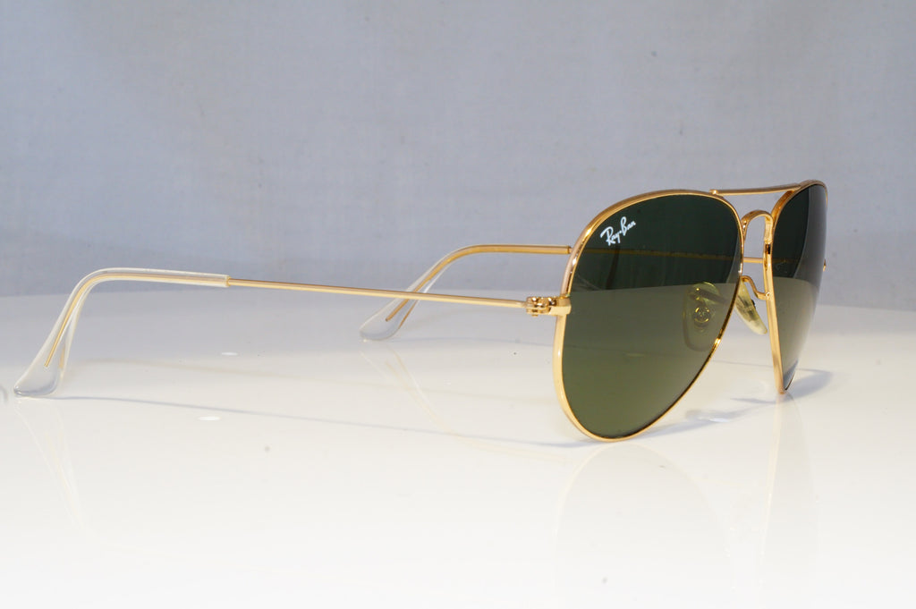 RAY-BAN Mens Womens Designer Sunglasses Gold Pilot RB 3025 W3234 18972