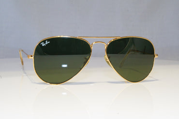 RAY-BAN Mens Womens Designer Sunglasses Gold Pilot RB 3025 W3234 18972
