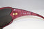 JUST CAVALLI Womens Designer Sunglasses Red Oversized JC084S COL 549 15786