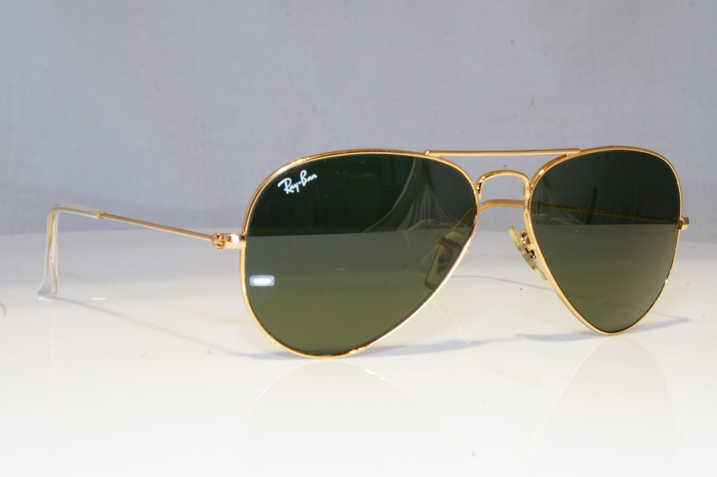 RAY-BAN Mens Womens Designer Sunglasses Gold Pilot RB 3025 W3234 18972
