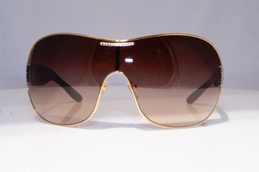 DOLCE & GABBANA Womens Diamante Designer Sunglasses Shield D&G 6022 176/13 20143