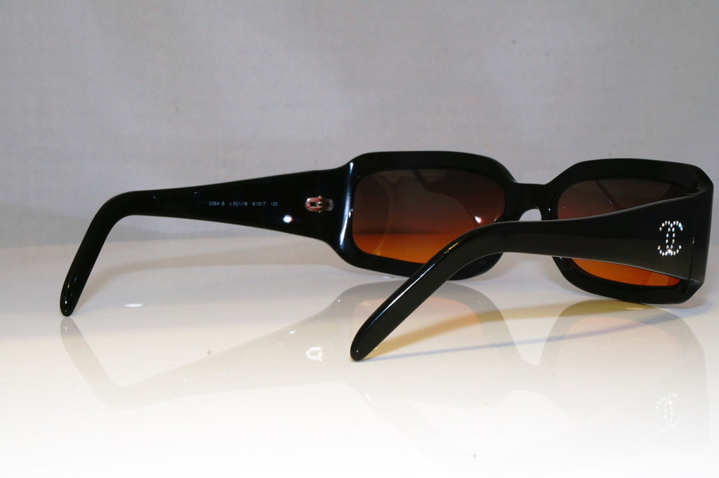 CHANEL Womens Diamante Boxed Designer Sunglasses Black 5064 c501/18 17380