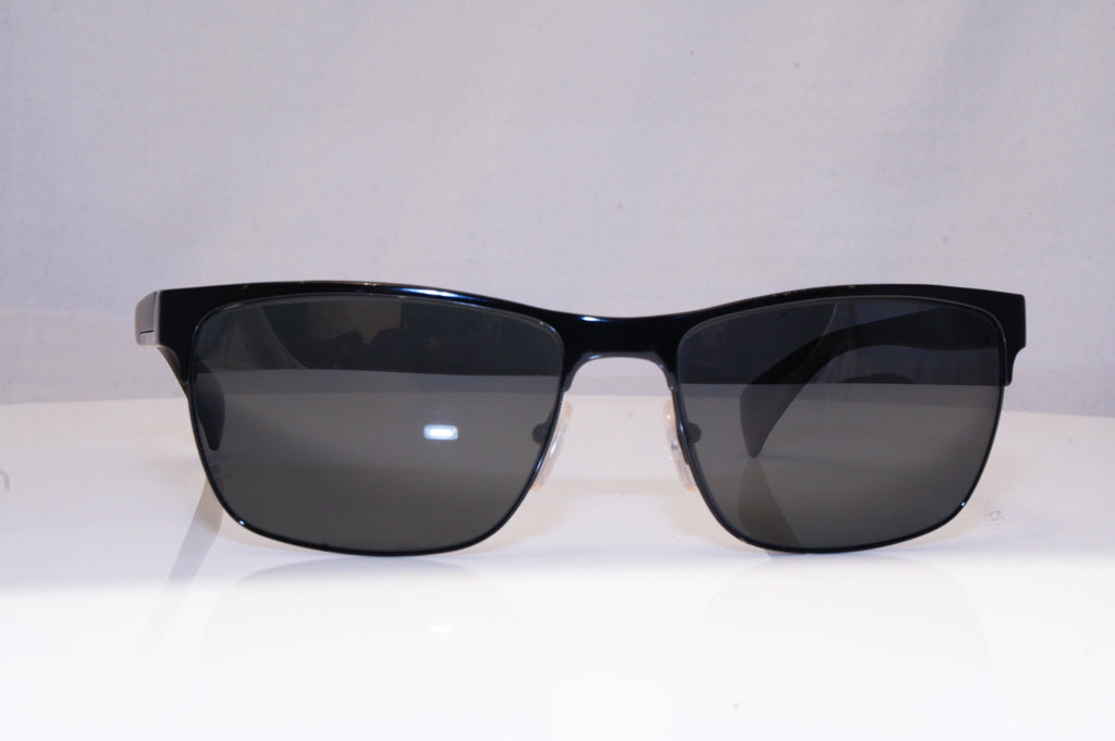 PRADA Mens Polarized Designer Sunglasses Black Square SPR 510 FAD-5W1 18022