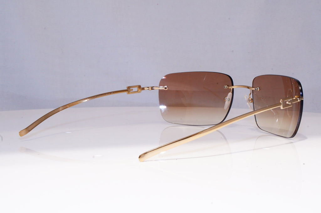 GUCCI Mens Womens Vintage 1990 Designer Sunglasses Gold Square GG 1780 577 20152