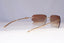 GUCCI Mens Womens Vintage 1990 Designer Sunglasses Gold Square GG 1780 577 20152