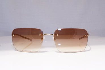 GUCCI Mens Womens Vintage 1990 Designer Sunglasses Gold Square GG 1780 577 20152