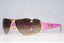 PRADA Womens Designer Sunglasses Pink Rectangle SPR 56G 5AK-6S1 14479