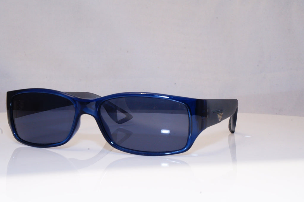 EMPORIO ARMANI Mens Designer Sunglasses Blue Rectangle EA 9428 QKD72 17152