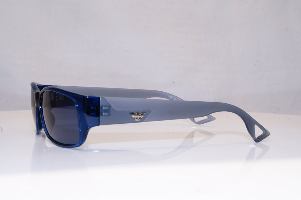 EMPORIO ARMANI Mens Designer Sunglasses Blue Rectangle EA 9428 QKD72 17152