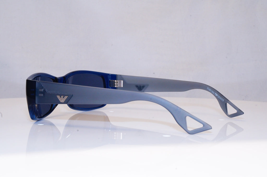 EMPORIO ARMANI Mens Designer Sunglasses Blue Rectangle EA 9428 QKD72 17152