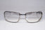 GUCCI 1990 Vintage Mens Designer Sunglasses Silver Wrap GG 1691 6LBNN 14474