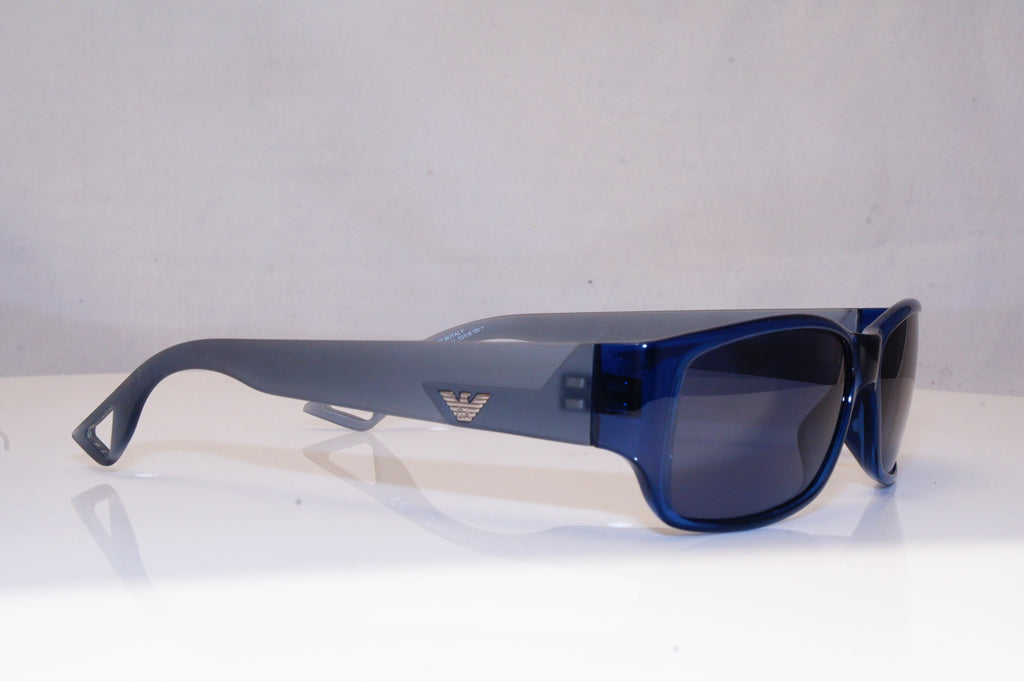EMPORIO ARMANI Mens Designer Sunglasses Blue Rectangle EA 9428 QKD72 17152