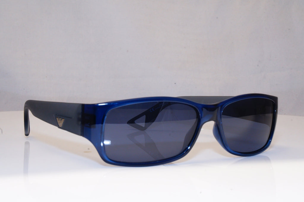 EMPORIO ARMANI Mens Designer Sunglasses Blue Rectangle EA 9428 QKD72 17152