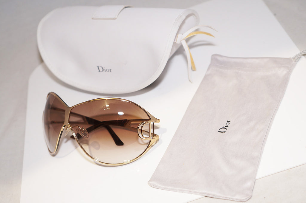 DIOR Womens Designer Sunglasses Gold Shield DIORISSIMO 1 000DL 14534
