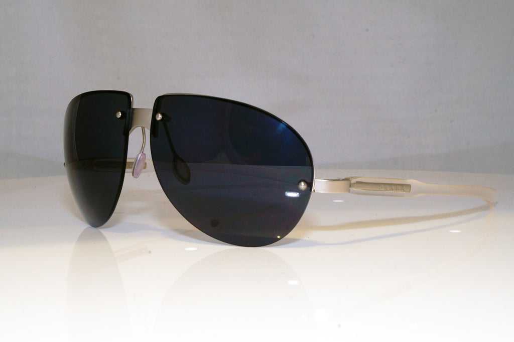 PRADA Mens Boxed Vintage Designer Sunglasses Clear Wrap SPR 72A 2AC-1A1 17377