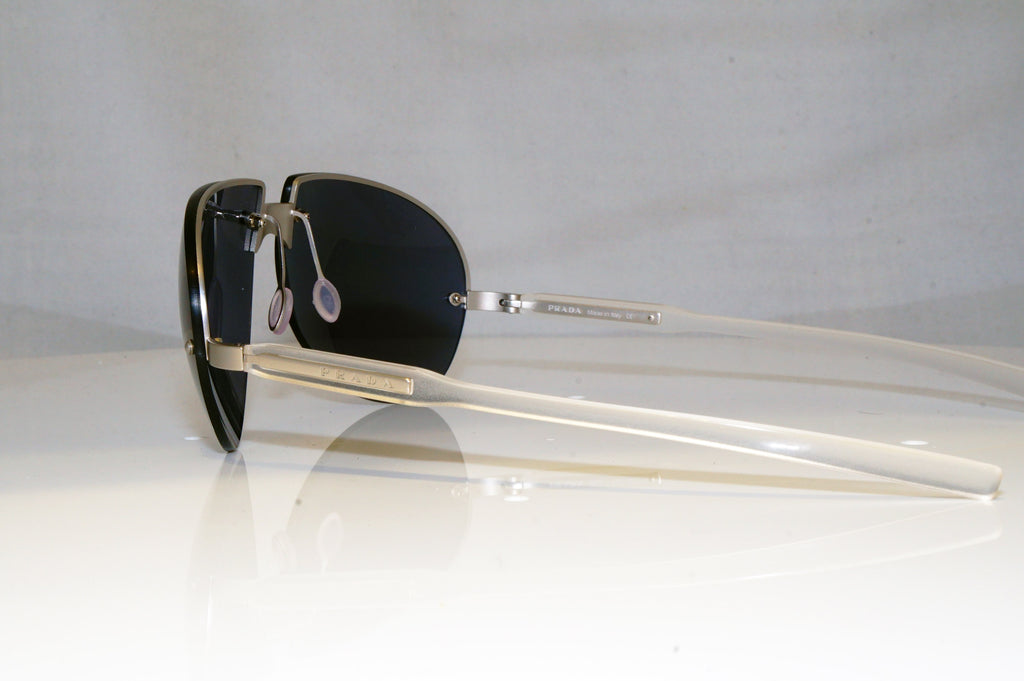 PRADA Mens Boxed Vintage Designer Sunglasses Clear Wrap SPR 72A 2AC-1A1 17377