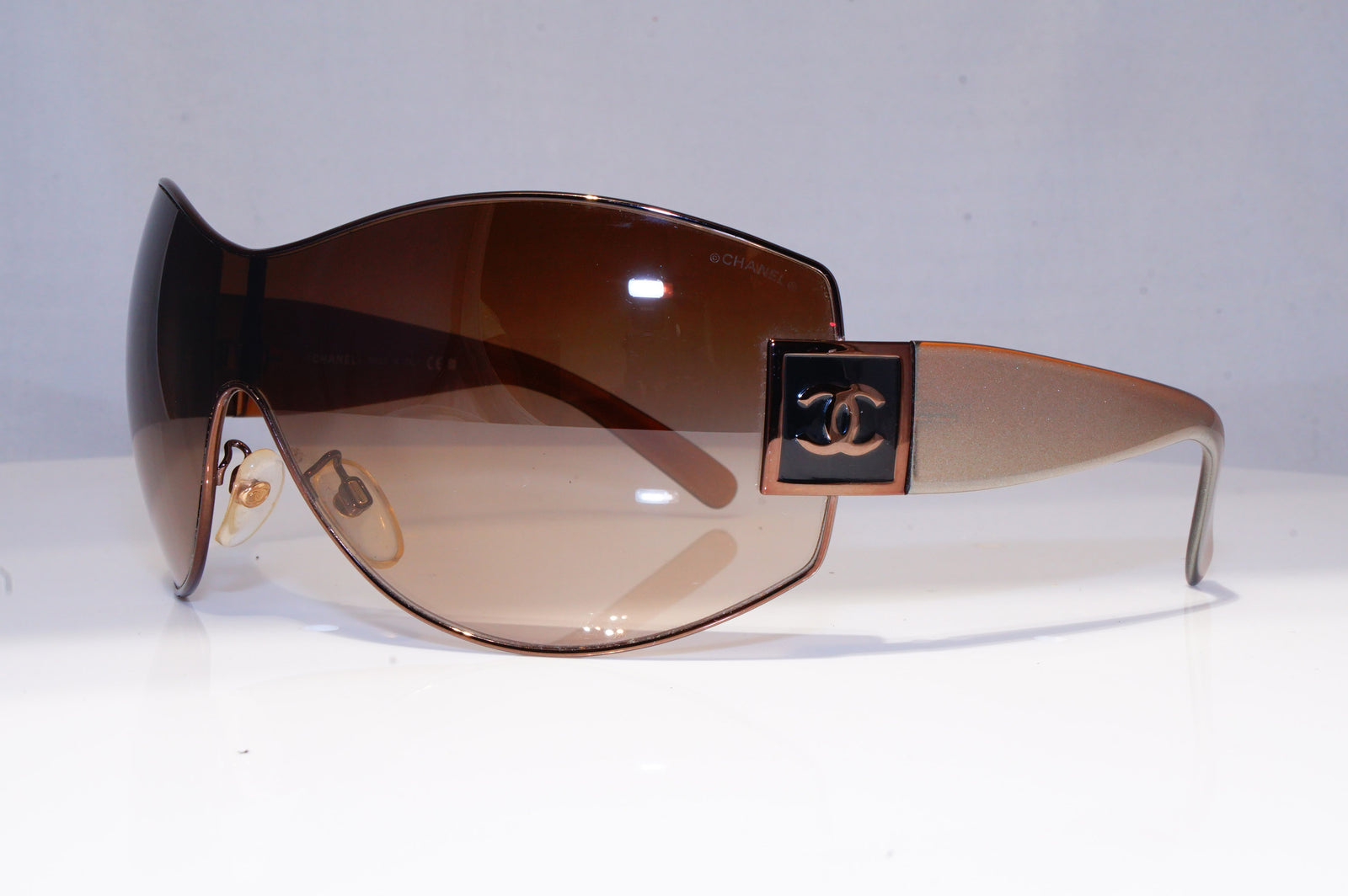 CHANEL Womens Boxed Oversized Designer Sunglasses Shield SKI 4114