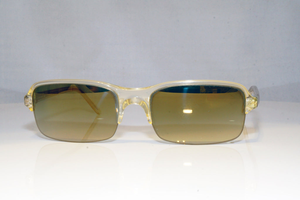 PRADA Mens Vintage Designer Sunglasses Clear Rectangle SPR 04C 2HP-1H1 17381