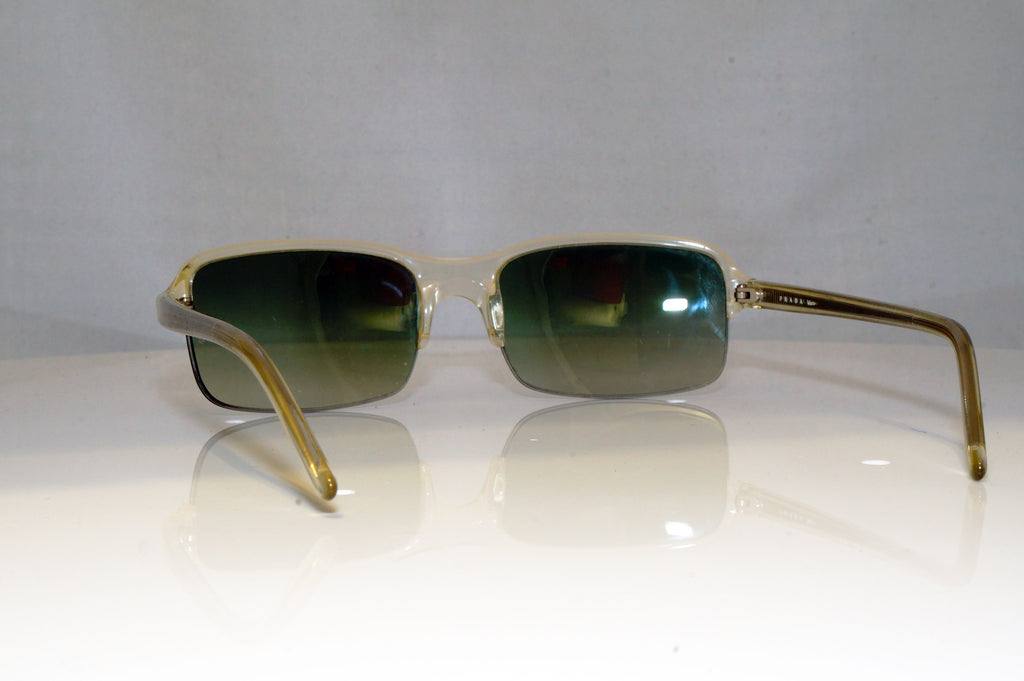 PRADA Mens Vintage Designer Sunglasses Clear Rectangle SPR 04C 2HP-1H1 17381