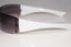 GUCCI 1990 Vintage Mens Designer Sunglasses White Shield GG 1824 BLYO0 14487