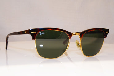 RAY-BAN Mens Designer Sunglasses Brown Clubmaster RB 3016 W0366 16604