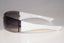 GUCCI 1990 Vintage Mens Designer Sunglasses White Shield GG 1824 BLYO0 14487