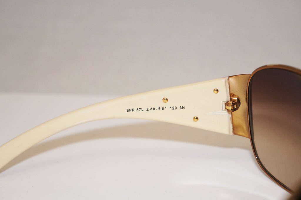PRADA Boxed Mens Designer Sunglasses White Shield SPR 57L ZVA-6S1 14472