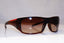 PRADA Mens Designer Sunglasses Brown Wrap SPS 01L 4AN-6S1 16473