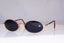 EMPORIO ARMANI Mens Vintage 1990 Designer Sunglasses Gold Oval 058-S 904 17179