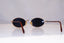 EMPORIO ARMANI Mens Vintage 1990 Designer Sunglasses Gold Oval 058-S 904 17179