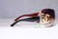 *DAMAGED* CHANEL Womens Designer Sunglasses Brown Shield 4125 106/8G 19782