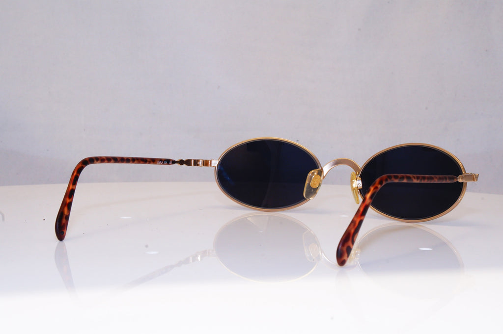 EMPORIO ARMANI Mens Vintage 1990 Designer Sunglasses Gold Oval 058-S 904 17179