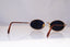 EMPORIO ARMANI Mens Vintage 1990 Designer Sunglasses Gold Oval 058-S 904 17179