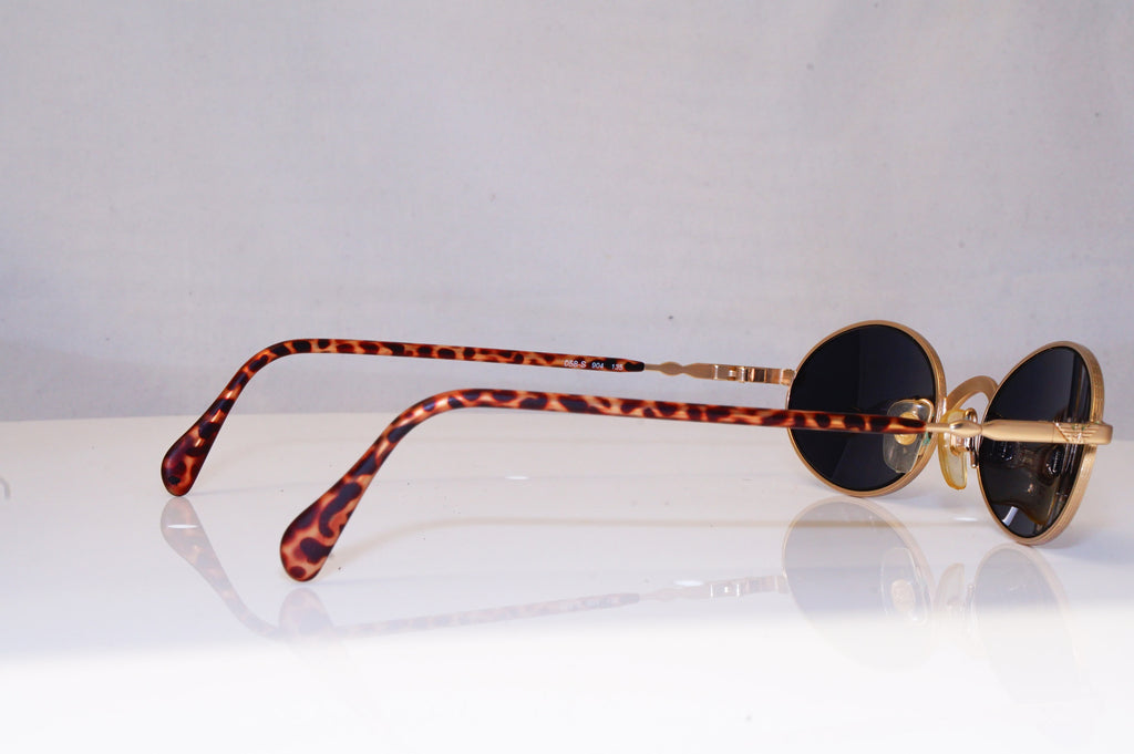 EMPORIO ARMANI Mens Vintage 1990 Designer Sunglasses Gold Oval 058-S 904 17179