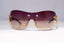 *DAMAGED* CHANEL Womens Designer Sunglasses Brown Shield 4125 106/8G 19782
