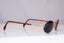 EMPORIO ARMANI Mens Vintage 1990 Designer Sunglasses Gold Oval 058-S 904 17179