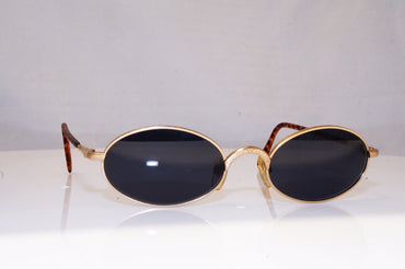 EMPORIO ARMANI Mens Vintage 1990 Designer Sunglasses Gold Oval 058-S 904 17179